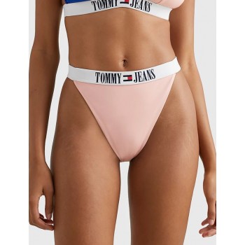 Tommy Hilfiger γυναικείο μαγιό bottom ψηλόμεσο σε ροζ-μπλε χρώμα ,κανονική γραμμή,100%polyester UW0UW04087 TKB Tommy Hilfiger γυναικείο μαγιό bottom ψηλόμεσο σε ροζ-μπλε χρώμα ,κανονική γραμμή,100%polyester UW0UW04087 TKB